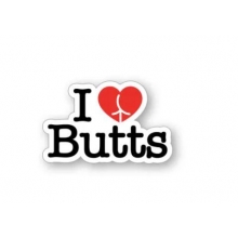 I Heart Butts Pin (net)