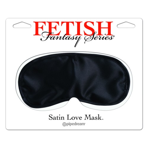 Pipedream Fetish Fantasy Satin Love Mask Black