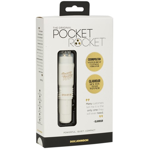 Pocket Rocket Vibe 4 inch Ivory