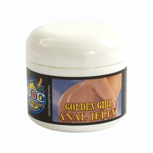 Golden Girl Anal Jelly 2oz - Comfort for Anal Play