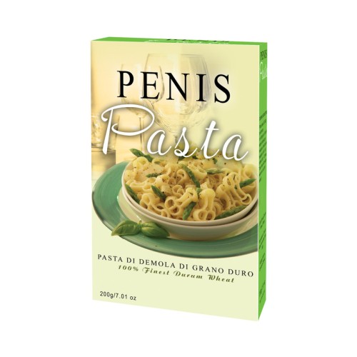 Pasta con Forma de Pene 200g - Divertido y Comestible