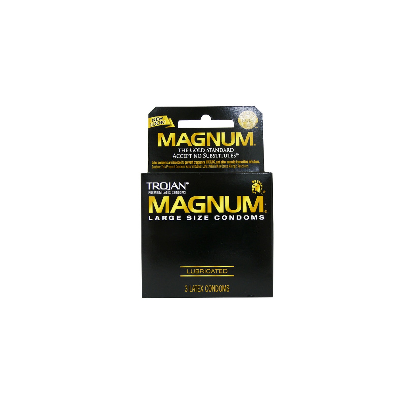 Condones Trojan Magnum de Tamaño Grande 3-Pack