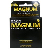 Trojan Magnum Large Size Condoms 3-Pack