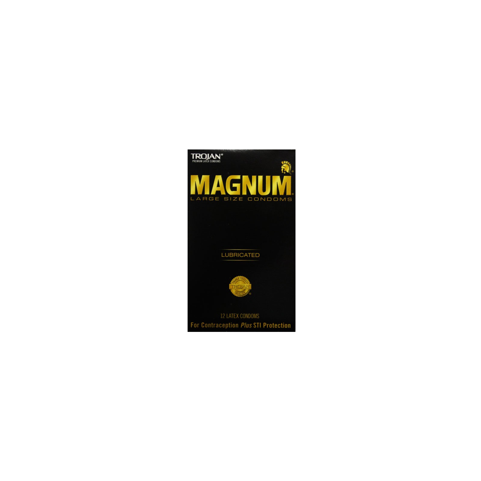 Condones Trojan Magnum Tamaño Más Grande 12-Pack