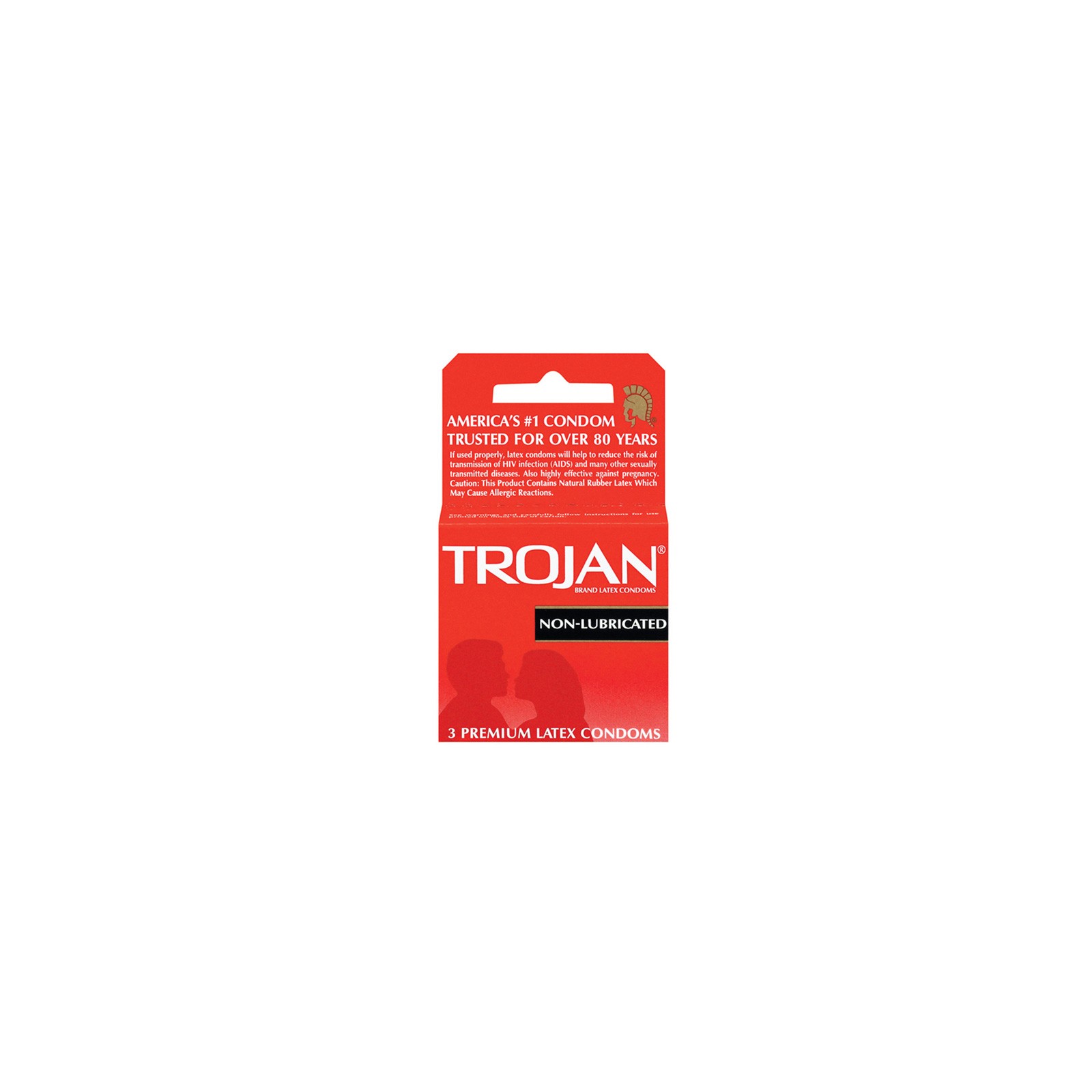 Condones Trojan Sin Lubricante - Protección Máxima