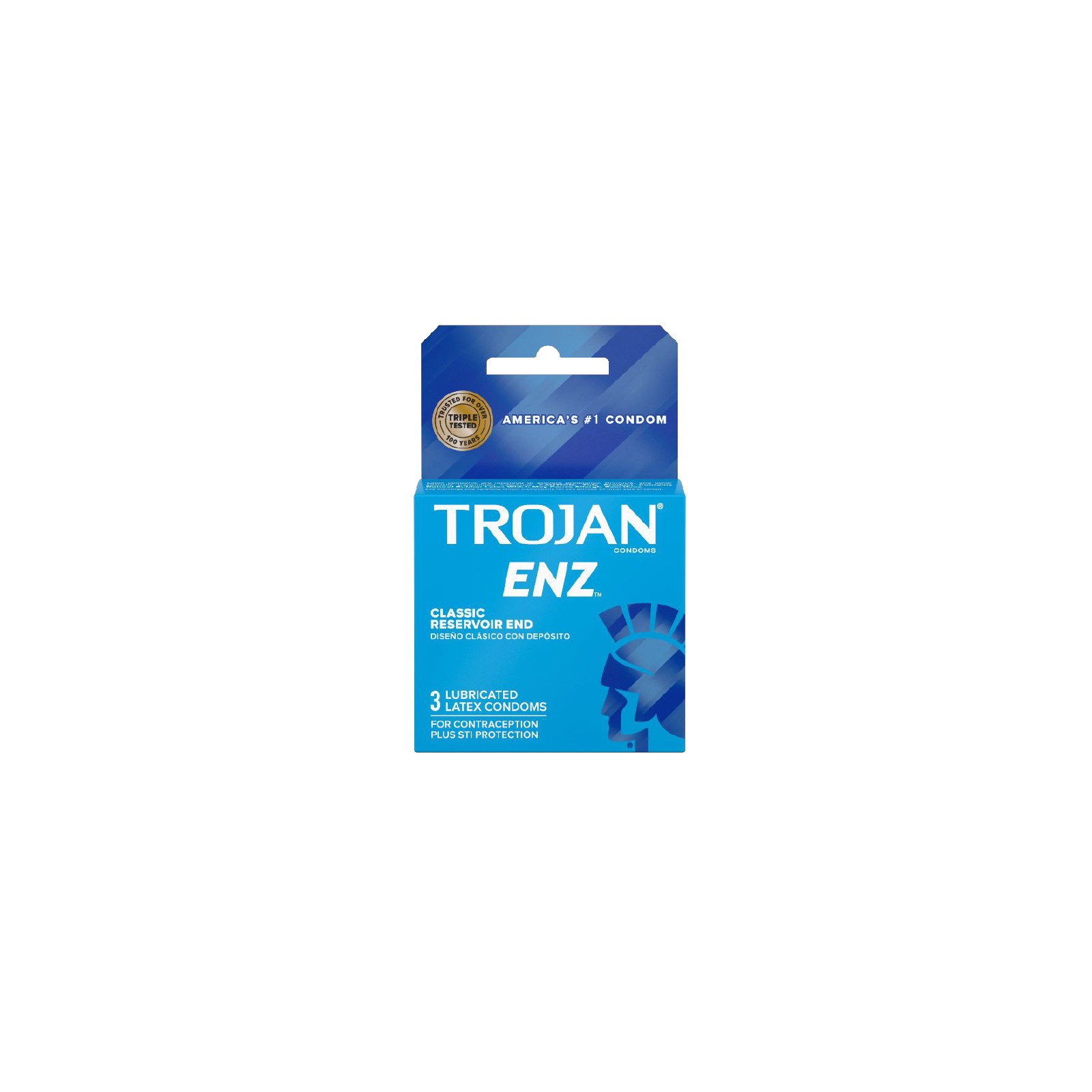 Condones Lubricados Trojan-Enz 3-Pack