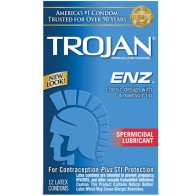 Trojan-Enz 12-Pack Condoms with Lubricant