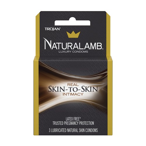 Naturalamb Lubricated Condoms for Sensitivity