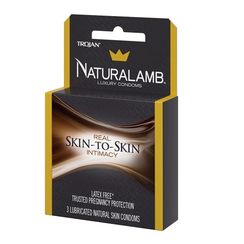 Naturalamb Lubricated Condoms for Sensitivity