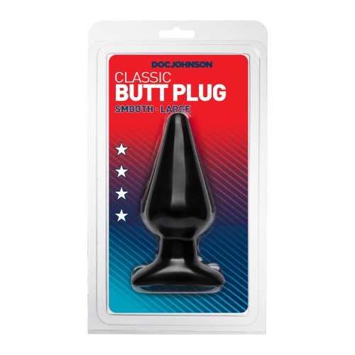 Large Black Butt Plug