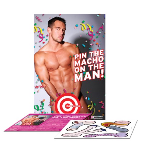 Juego de Favoritos para Despedidas de Soltera: Pin The Macho On The Man