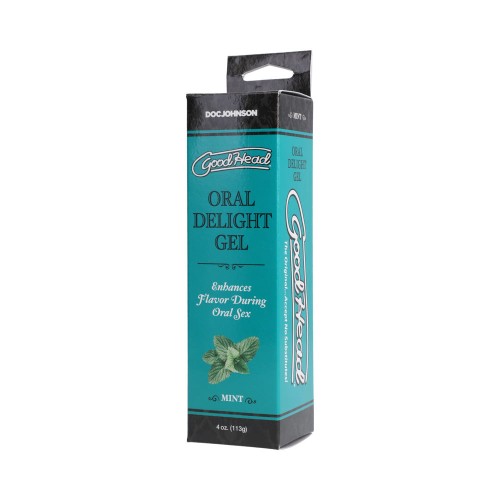 Gel Oral Delight GoodHead Sabor Menta para Placer Sensacional