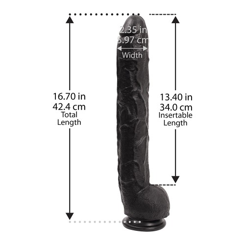 Dick Rambone 18 in x 2.5 in Pene Negro