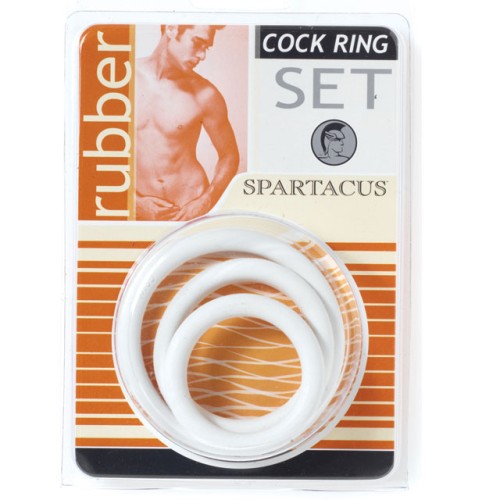 Cock Ring Set Soft Clamshell for Enhanced Pleasures