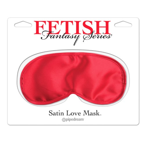 Pipedream Fetish Fantasy Series Satin Love Mask Red