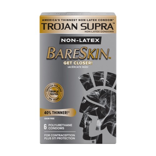 Trojan Supra Ultra-Thin Polyurethane Condoms