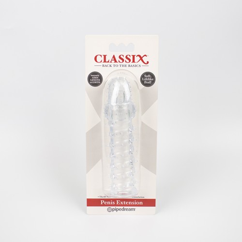 Pipedream Clear Penis Extension for Enhanced Pleasure