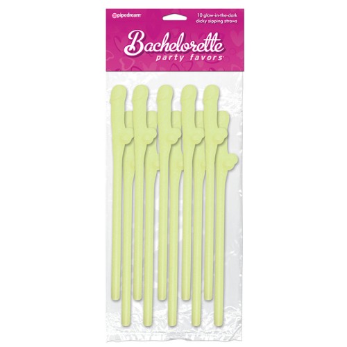 Pipedream Bachelorette Party Favors - Dicky Sipping Straws