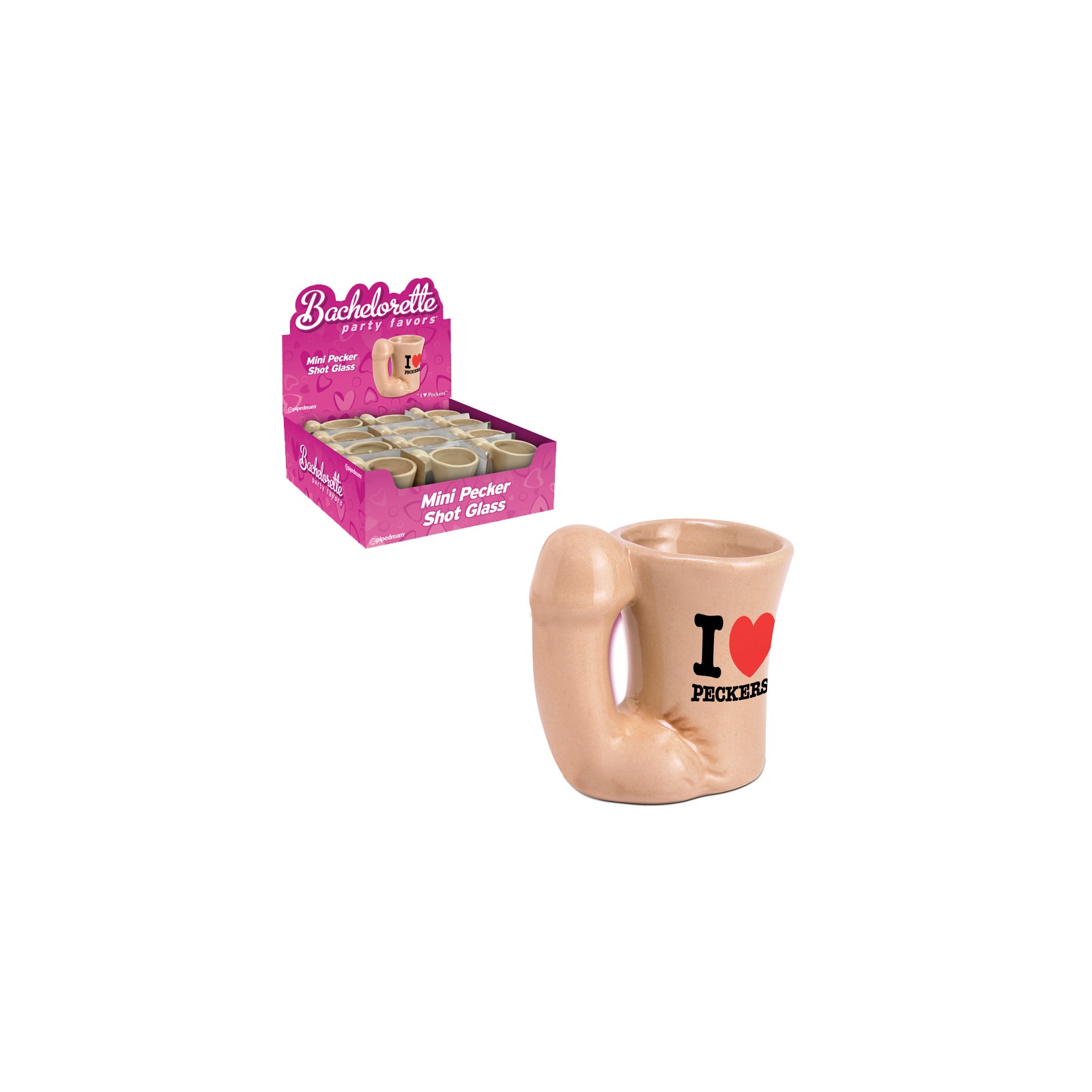 Pipedream Bachelorette Party Mini Pecker Shot Glasses