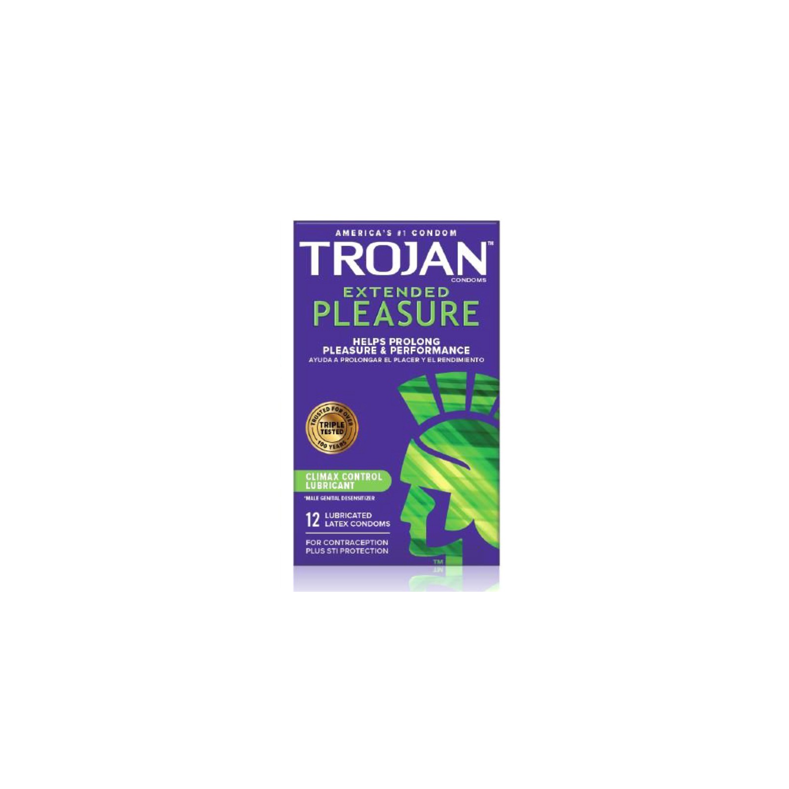 Condones Trojan de Placer Extendidos con Control de Clímax