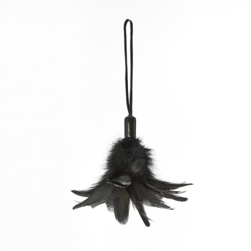 Sportsheets Feather Tickler Black - Sensual Teaser