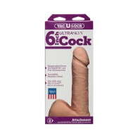 Vac-U-Lock 6 pulgadas Cock UR3 Blanco