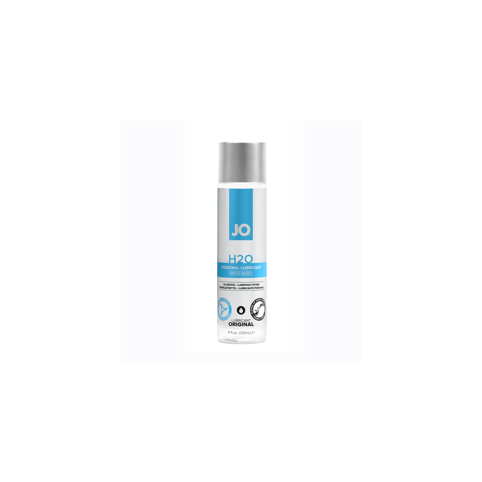 Lubricante a Base de Agua JO H2O Original 4 oz.