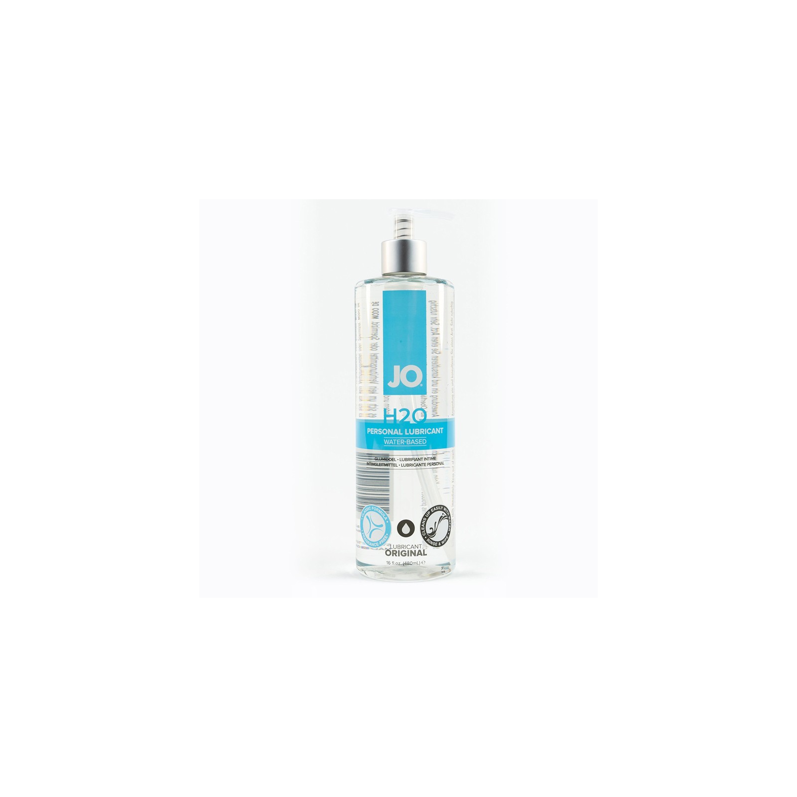 Lubricante a Base de Agua JO H2O Original 16 oz.