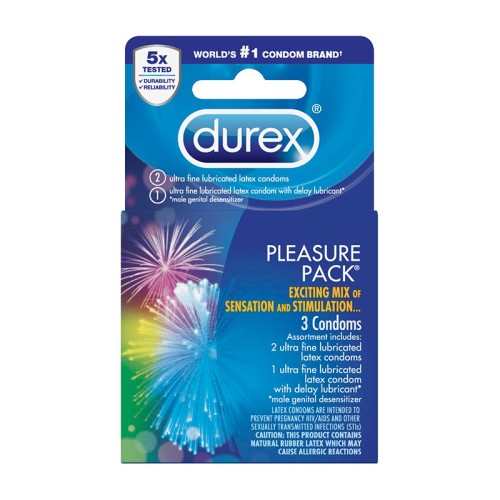 Durex Pack de Placer 3 unidades