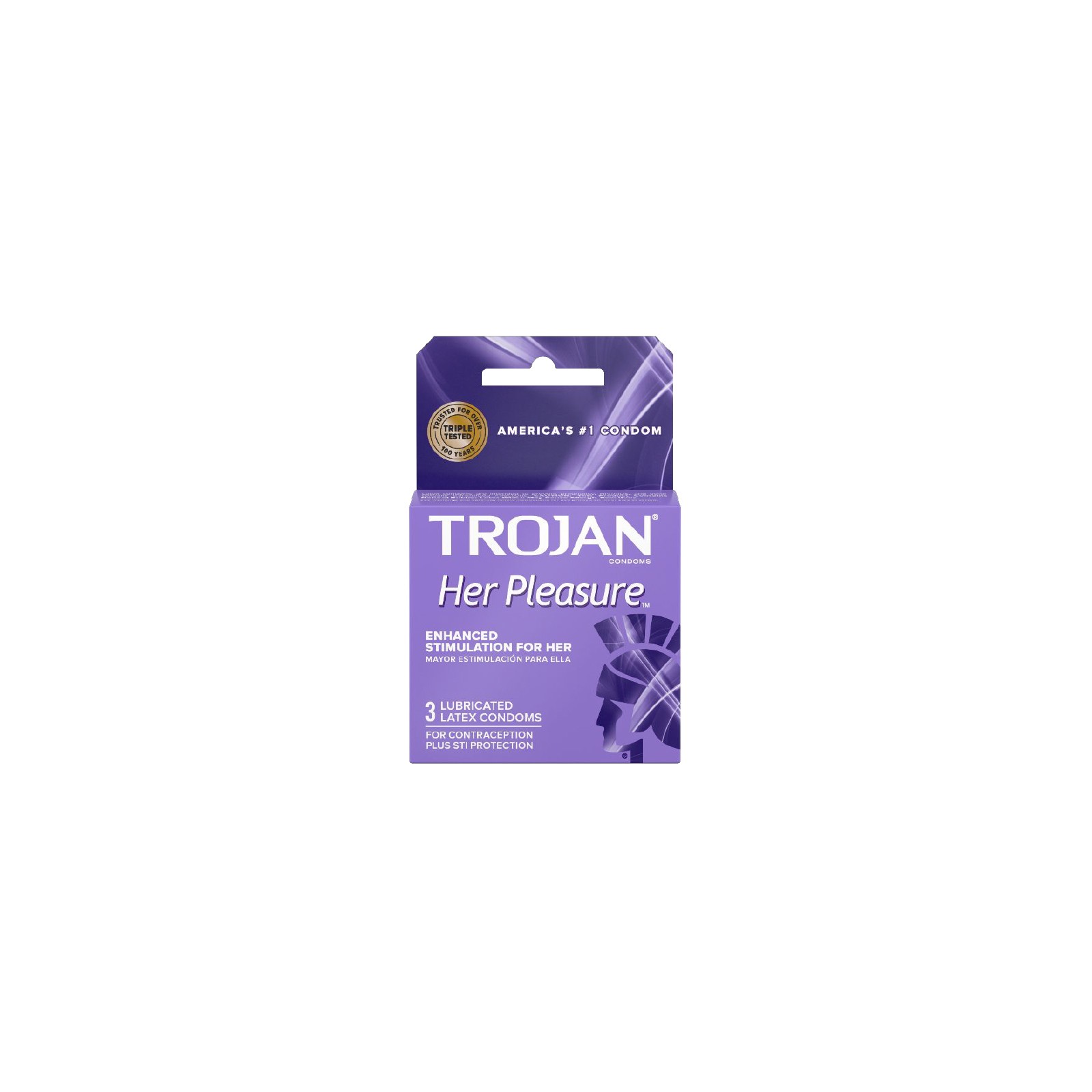 Trojan Her Pleasure Condoms for Enhanced Intimacy