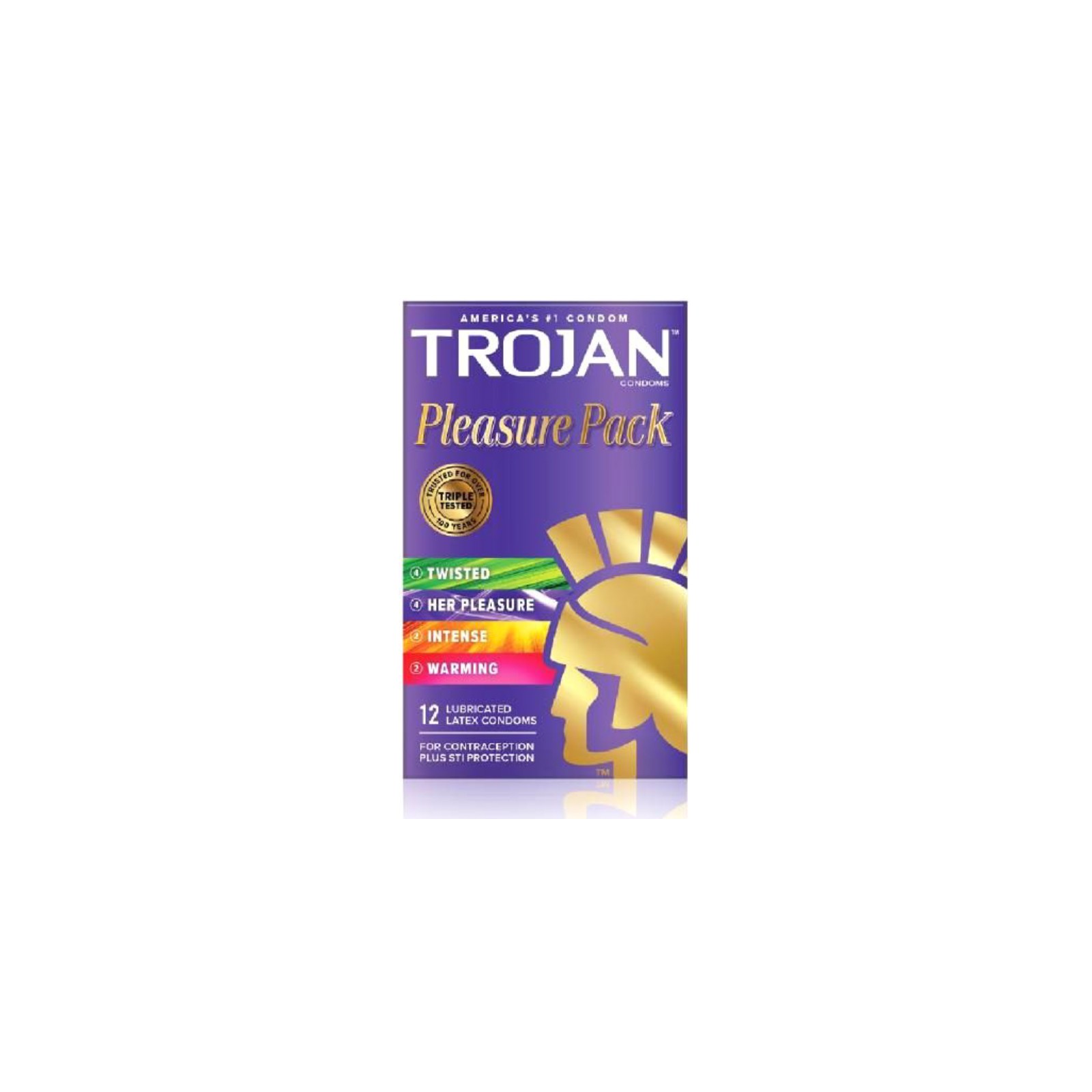 Pack de Placer Trojan 12 Condones