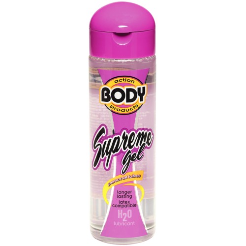 Lubricante en Gel a Base de Agua Body Action Supreme - Versátil y Efectivo