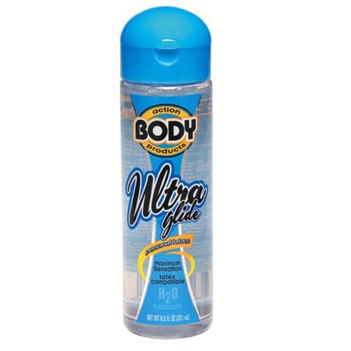 Lubricante a Base de Agua Body Action Ultra Glide 8.5 oz