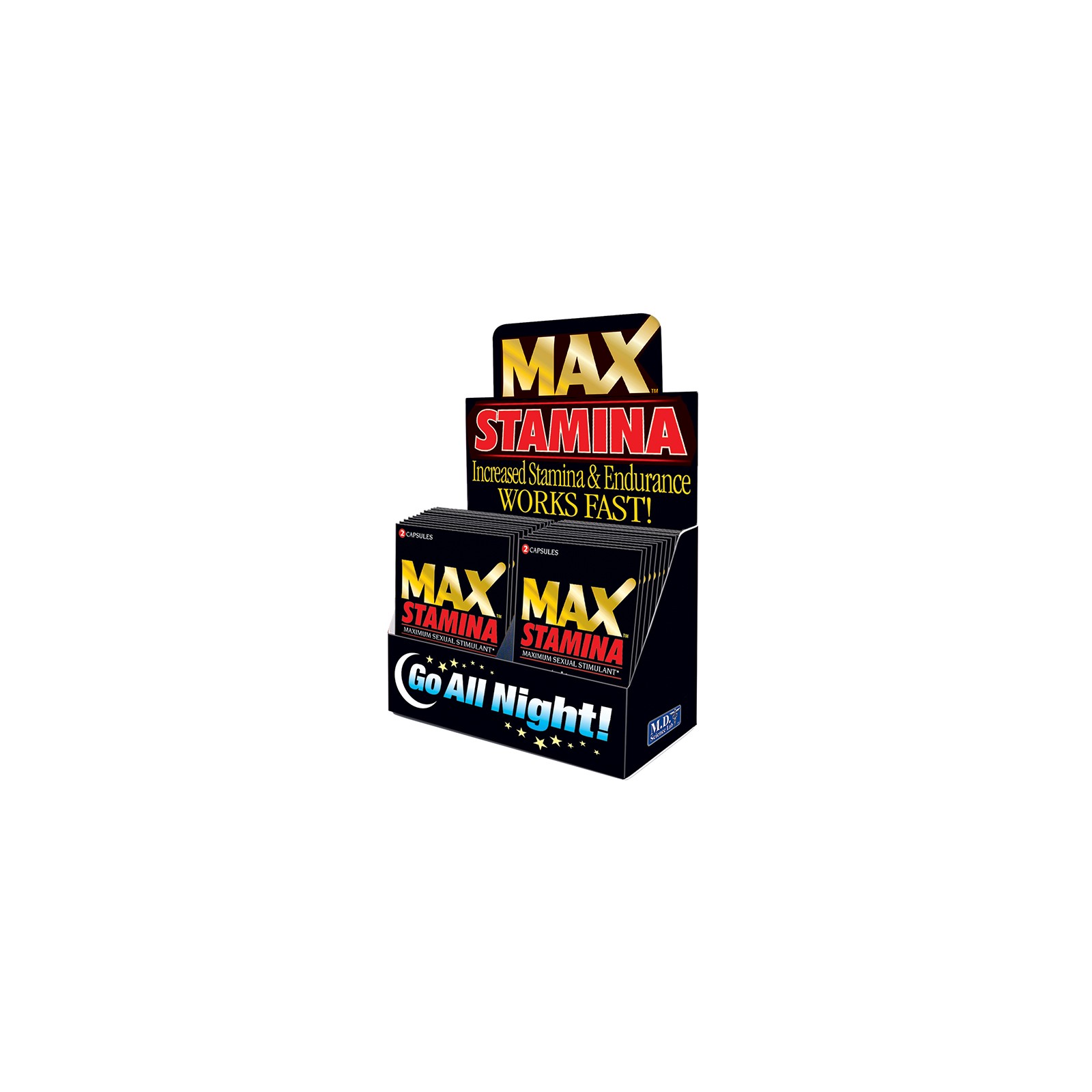 Cápsulas Estimulantes Sexuales MaxStamina