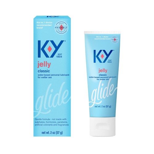 K-Y Jelly Lubricante Personal Clásico Tubo de 2 oz.