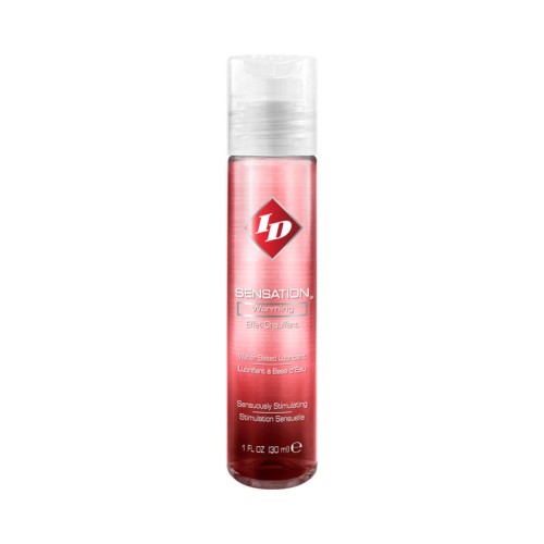 Lubricante a Base de Agua Calentador ID Sensation 1 oz.