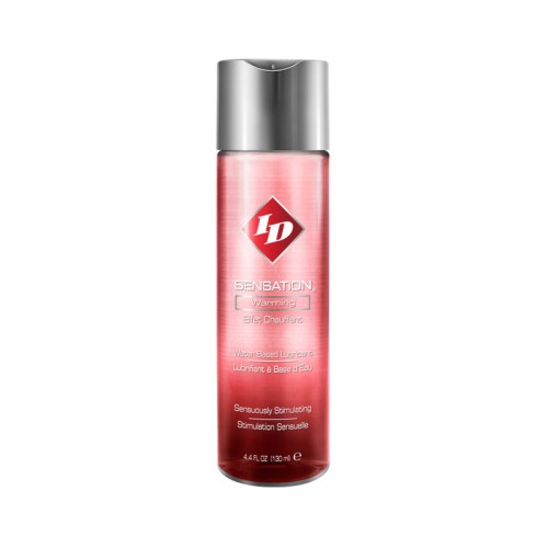 Lubricante a Base de Agua Calentador ID Sensation 4.4 oz.