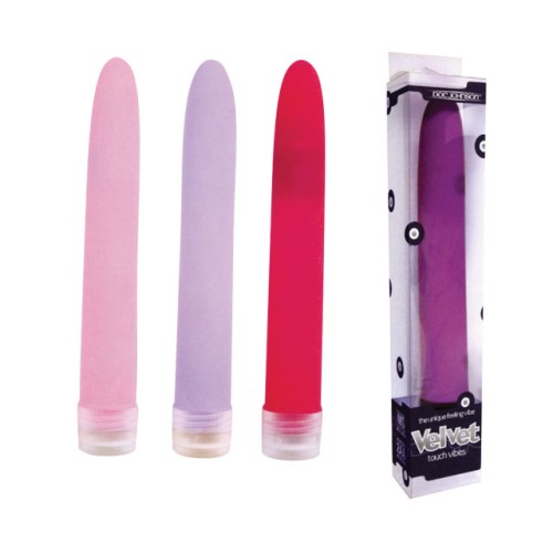 Vibrador Velvet Touch de 7 pulgadas Rosa