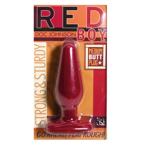 Red Boy Medium Butt Plug