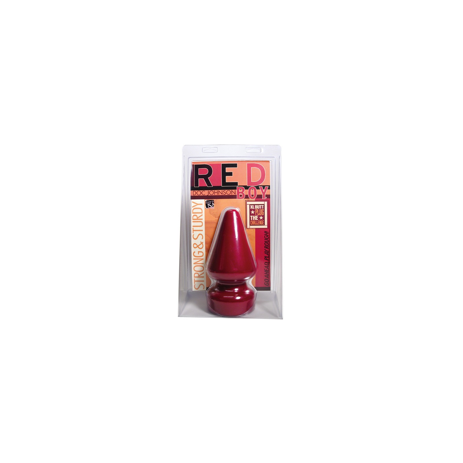 Plug Extra Grande Red Boy para Placer Avanzado