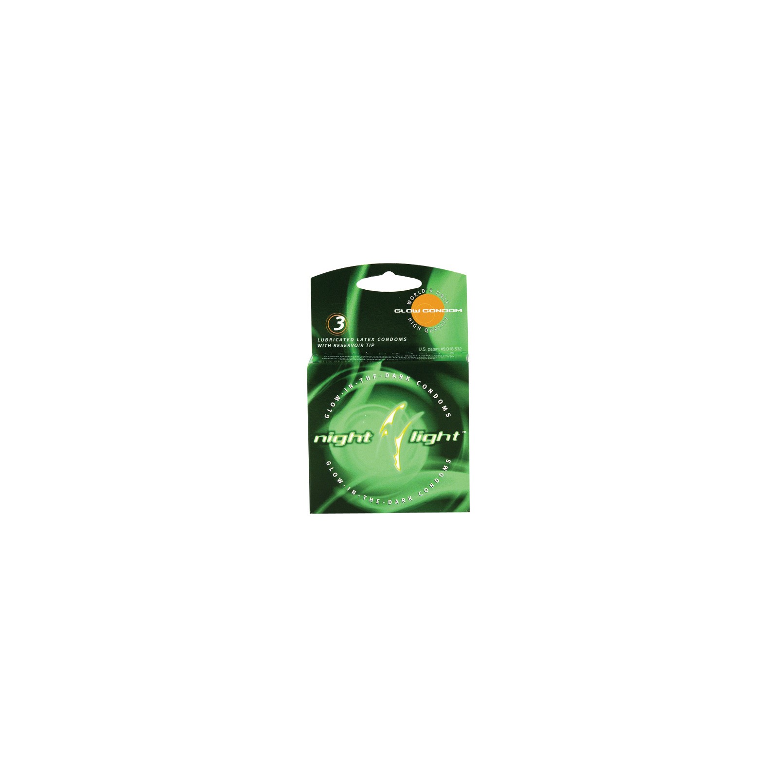 Condones Brillantes en la Oscuridad Night Light Paquete de 3