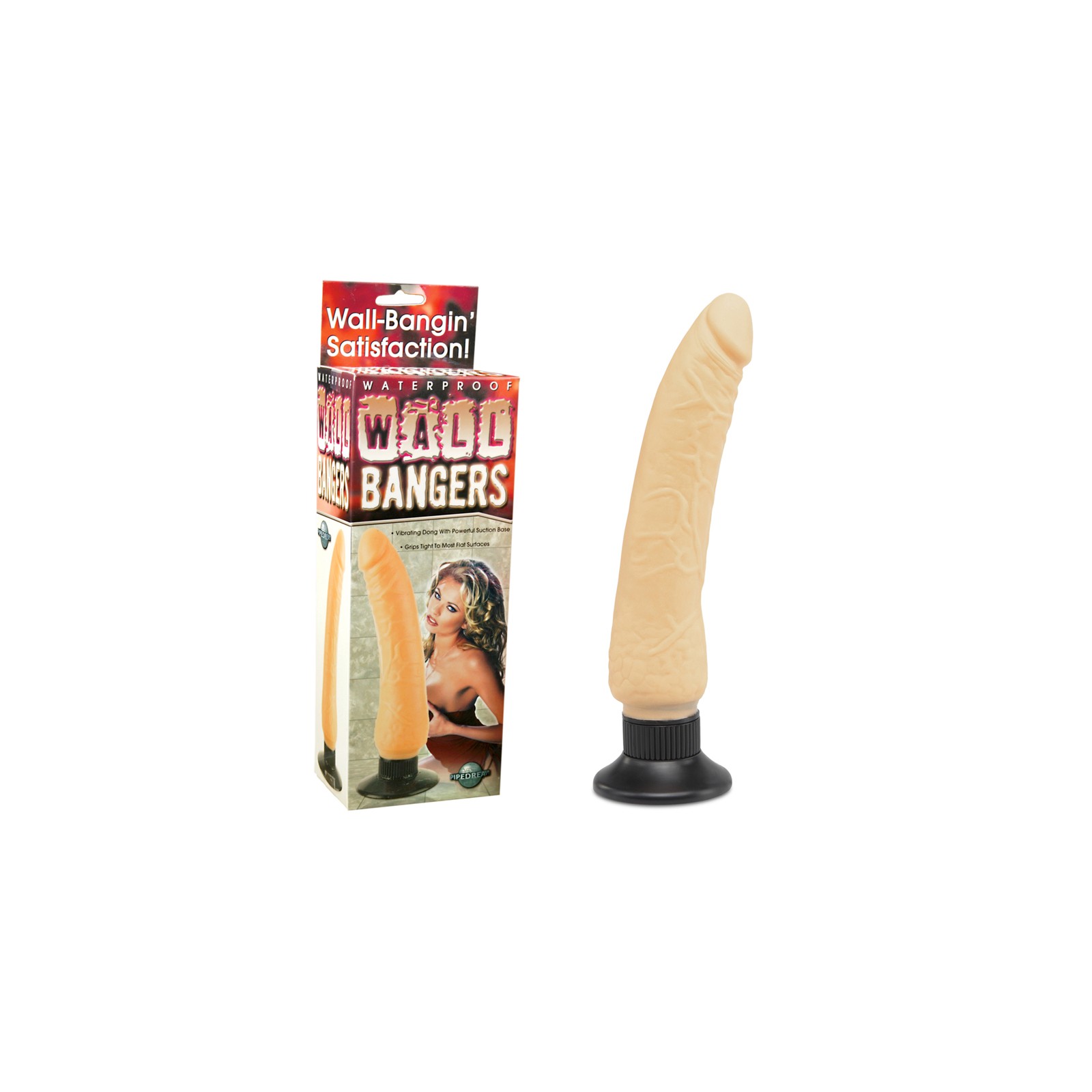 Pipedream Waterproof Wall Bangers Vibrador Realista Beige