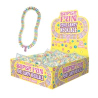 Fun Penis Candy Necklace Display