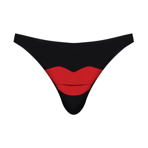 Male Power Bikini Underwear Hot Lips - Regalo Divertido