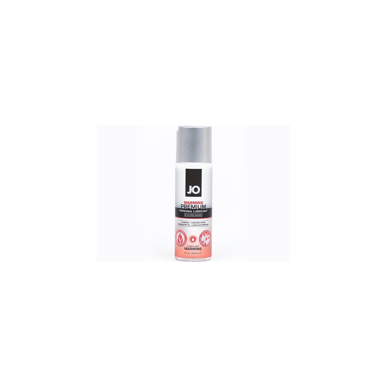 JO Lubricante Premium Calentador a Base de Silicona 2 oz.