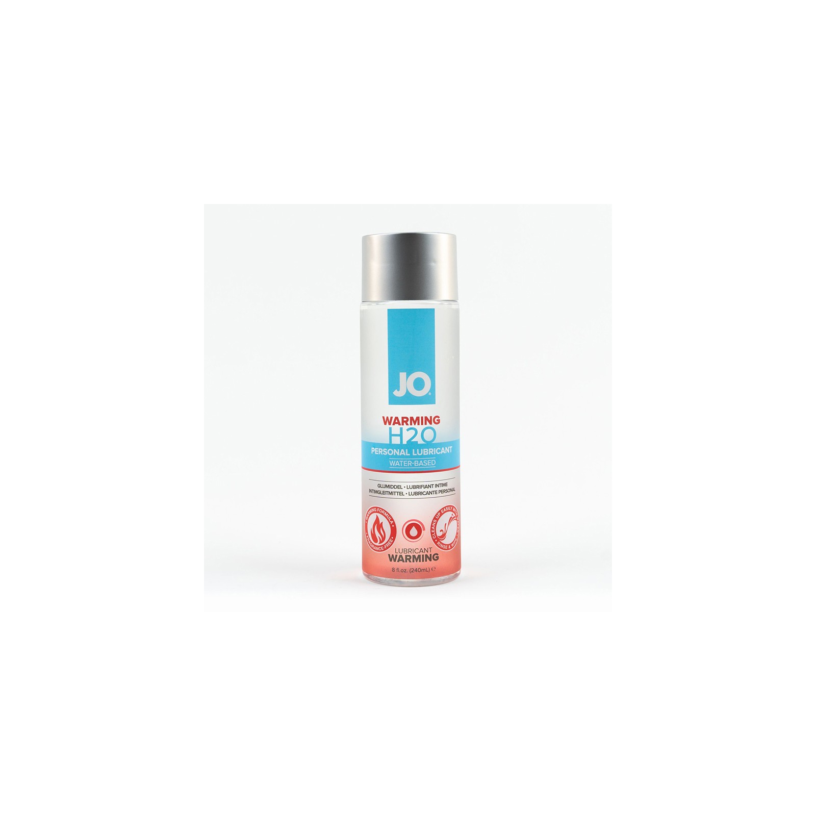 JO H2O Warming Water-Based Lubricant for Enhanced Play