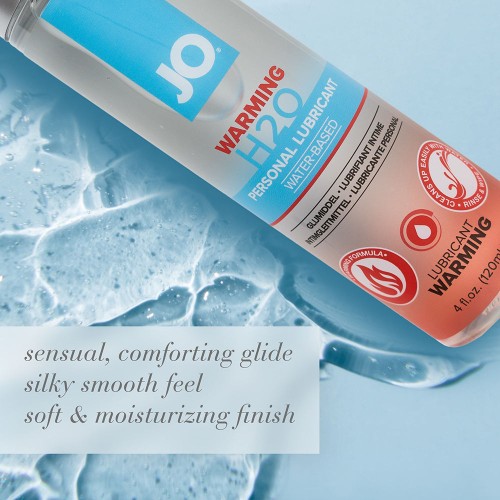 JO H2O Warming Water-Based Lubricant for Enhanced Play