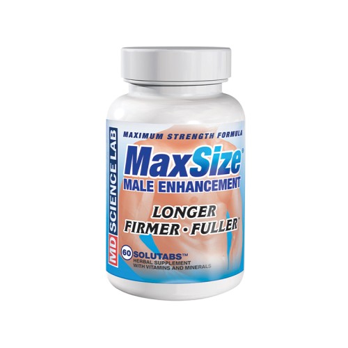 MaxSize Maximum Strength Male Enhancement Pills