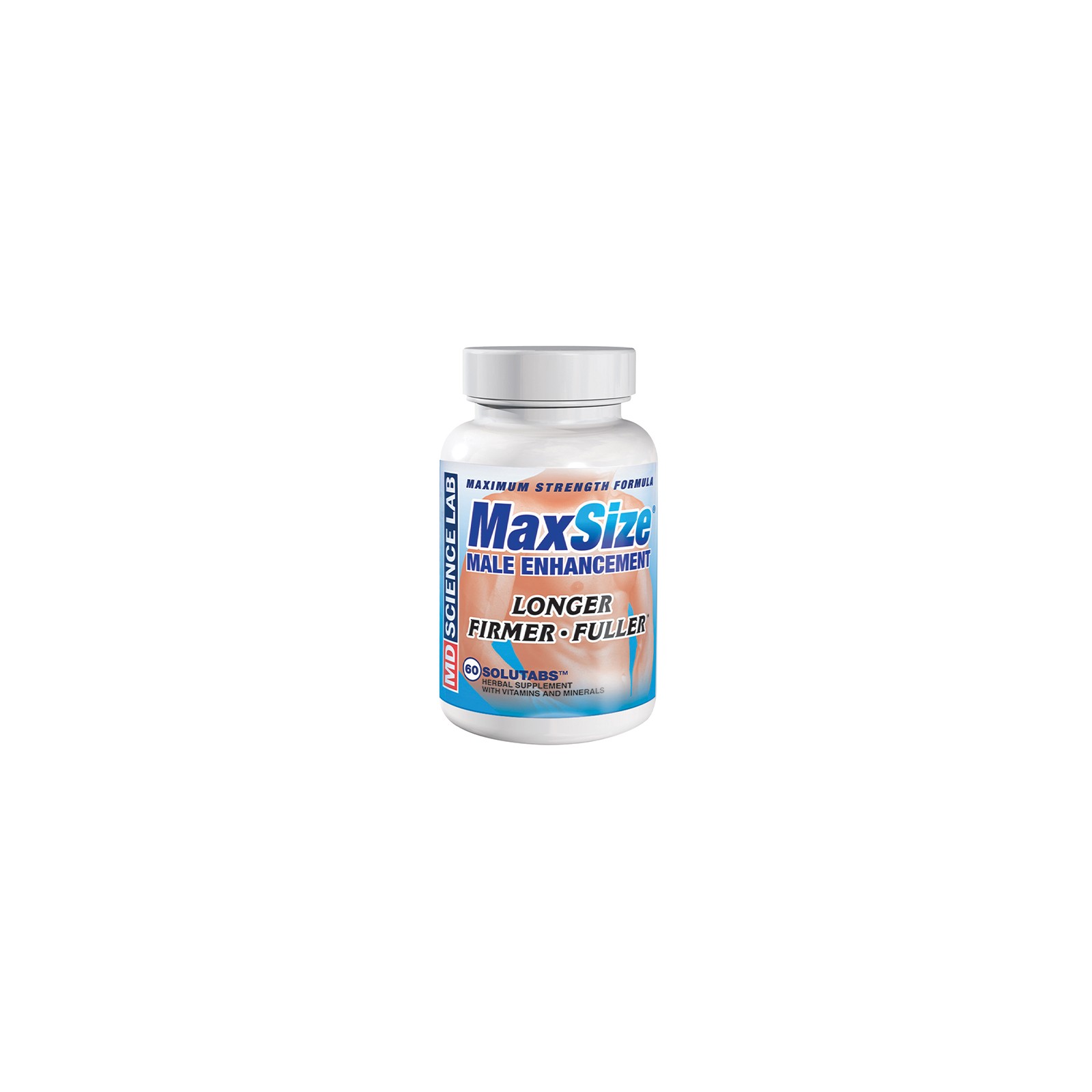 MaxSize Pastillas Mejoradoras Masculinas de Máxima Fuerza