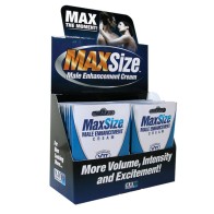 MaxSize Enhancement Cream 4 ml Foil Display